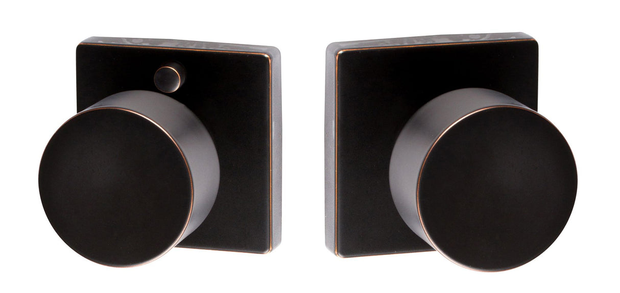 Sure-Loc BG102-SQ 11P vintage bronze privacy door knob