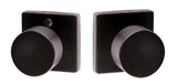 Sure-Loc BG102-SQ 11P vintage bronze privacy door knob