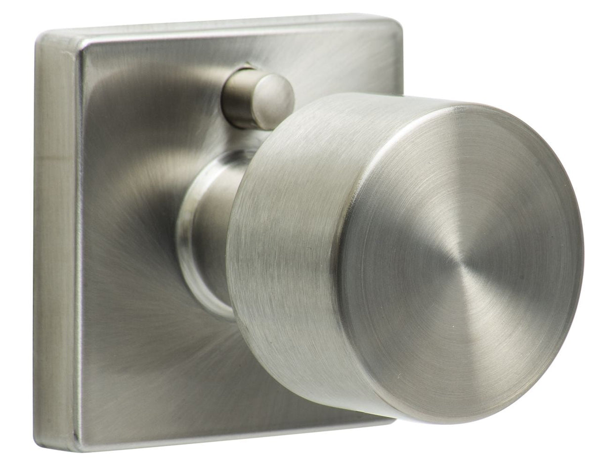 Sure-Loc BG102-SQ 32D satin stainless privacy door knob