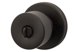 Sure-Loc Modern BG107 FBL flat black keyed entry knob