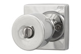Sure-Loc Hardware BG107-SQ 26 Bergen Square keyed entry knob in polished chrome, additional view