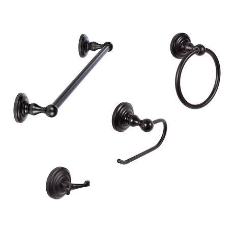 Sure-Loc Hardware BL-SET-PH1 FBL bathroom hardware set, additional view