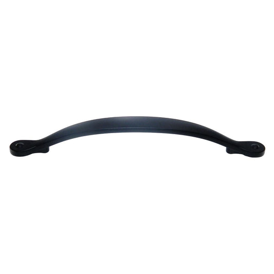 Amerock BP1589FB Inspirations 6-5/16 inch (160mm) Center-to-Center Matte Black Cabinet Pull