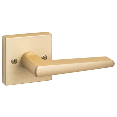 Sure-Loc Modern BS101-SQ SB satin brass passage door lever