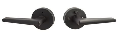 Sure-Loc BS102-RD FBL flat black privacy door lever