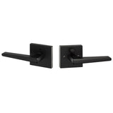 Sure-Loc BS102-SQ FBL flat black privacy door lever