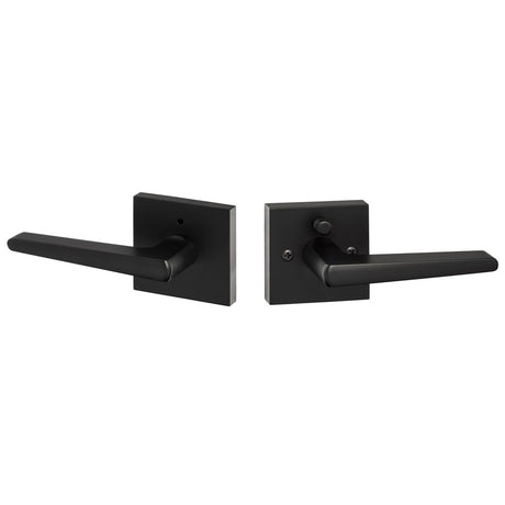 Sure-Loc BS102-SQ FBL flat black privacy door lever