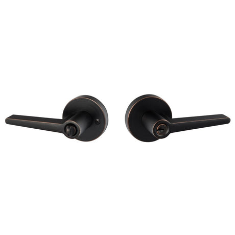 Sure-Loc BS107-RD 11P vintage bronze keyed entry door lever