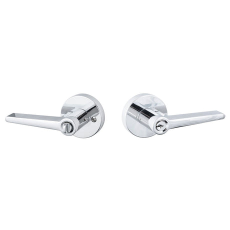 Sure-Loc BS107-RD 26 polished chrome keyed entry door lever