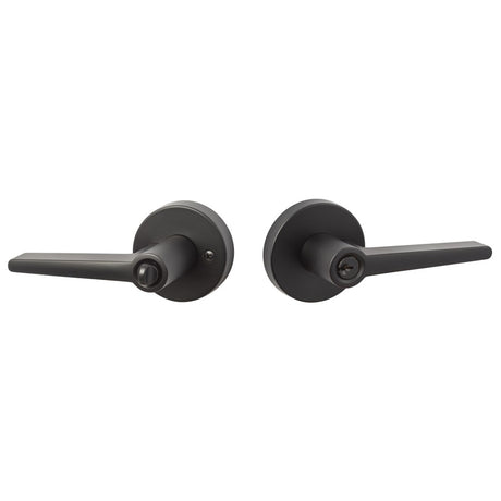 Sure-Loc BS107-RD FBL flat black keyed entry door lever