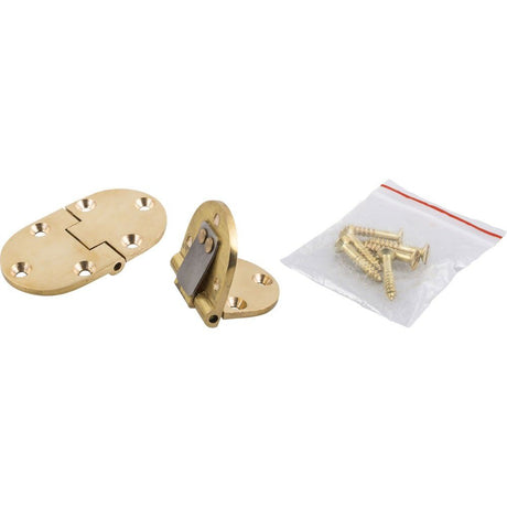 Hardware Resources BTH-12 polished brass butler tray hinge