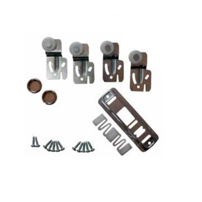 Orca Hardware BY1000-HDW na bypass door hardware kit