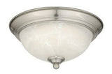 Vaxcel C0074 11" LED Steel Flush Mount Satin Nickel