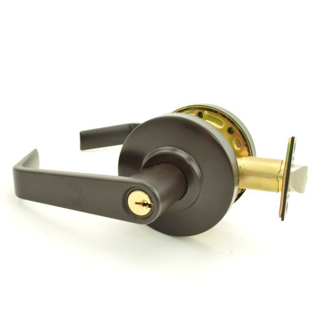 Dexter Commercial C2000CLCLRMR613KDC oil rubbed bronze clutching classroom door lever