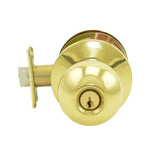 Dexter Commercial C2000CLRMB605KDC bright brass clutching classroom door lever