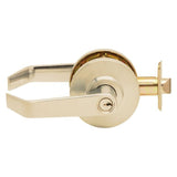 Dexter Commercial C2000CLRMR605KDC bright brass clutching classroom door lever