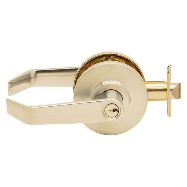 Dexter Commercial C2000CLRMR605KDC bright brass clutching classroom door lever