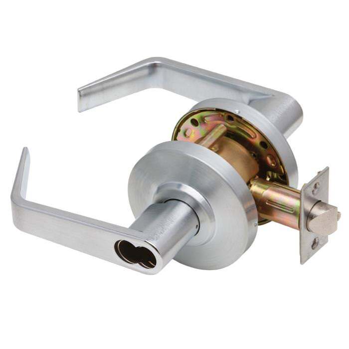 Dexter Commercial C2000CLSTRMR626SFIC satin chrome storeroom door lever