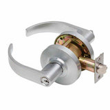 Dexter Commercial C2000ENTRC626KDC satin chrome clutching keyed entry door lever