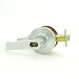 Dexter Commercial C2000ENTRR626SFIC satin chrome clutching keyed entry door lever