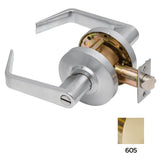 Dexter Commercial C2000PRIVR605 bright brass clutching privacy door lever