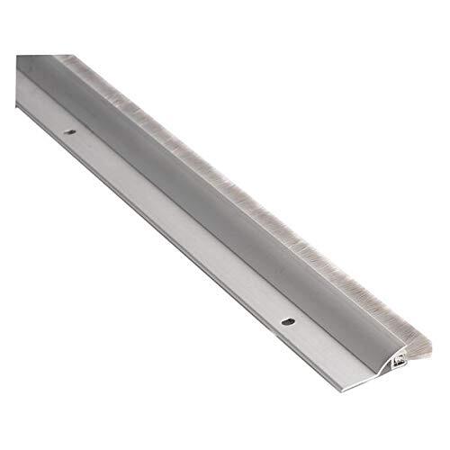 National Guard Products C627A48 48" Gray Brush Seal Clear Anodized Aluminum Finish