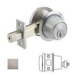 Cal-Royal CB160SC-15 satin nickel single cylinder deadbolt