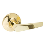 Sure-Loc CD100 3 polished brass dummy door lever