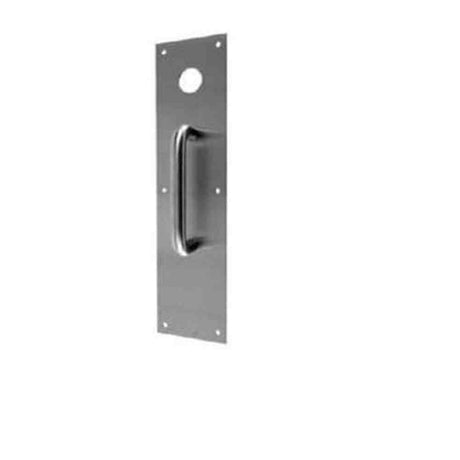 Don-Jo CFD70629 bright stainless steel push plate