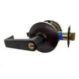 Cal-Royal CGN00-10B oil rubbed dark bronze keyed entry door lever