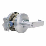 Cal-Royal CGN00-26D satin chrome keyed entry door lever