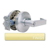 Cal-Royal CGN03-3 bright polished brass classroom door lever