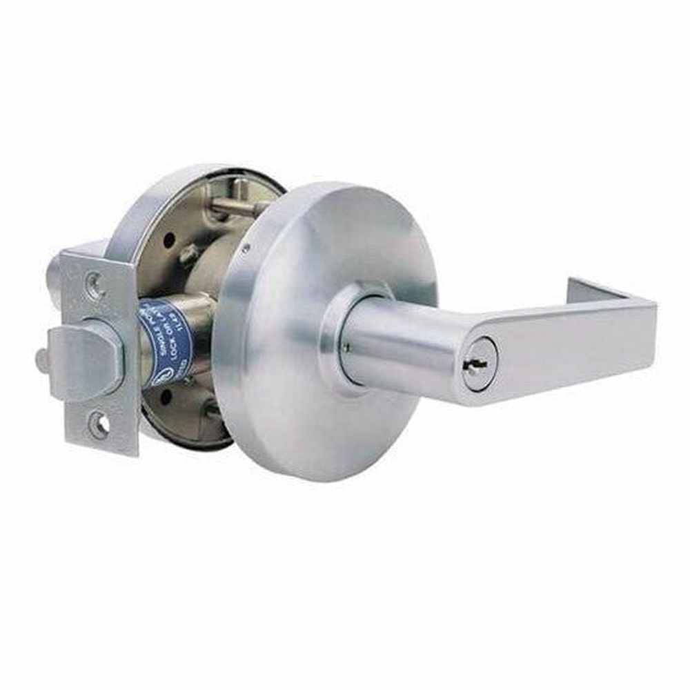 Cal-Royal CGN04-26D satin chrome communicating door lever