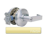 Cal-Royal CGN05-3 bright polished brass storeroom door lever