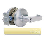 Cal-Royal CGN09-3 bright polished brass institution door lever