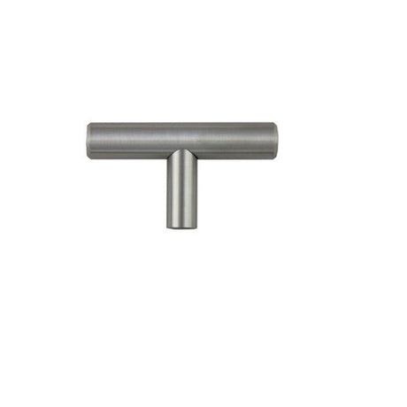 Orca Hardware CK-10200-SS t-shaped cabinet pull in satin stainless, additional view