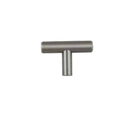 Orca Hardware CK-12001-SN t-shaped cabinet pull in satin stainless, additional view