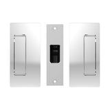 Cavilock CL200A1015 CL205A Passage Pocket Door Handle Satin Chrome