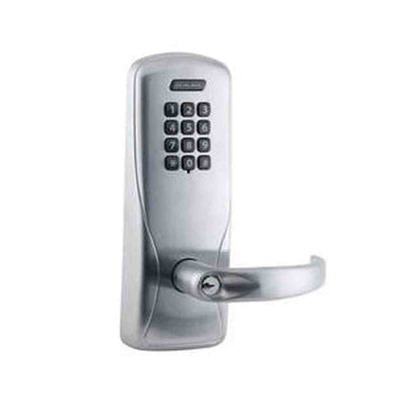 Schlage CO200CY70KPSPA643E aged bronze keypad entry door lever