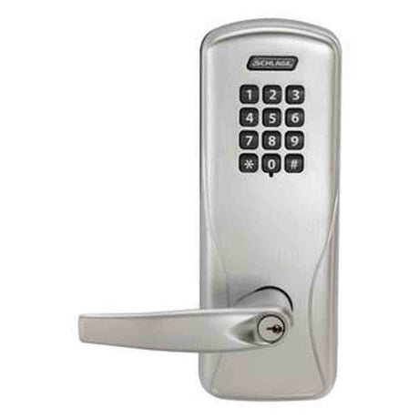 Schlage CO200CY70KPATH626 satin chrome keypad entry door lever