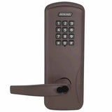 Schlage CO200CY70KPATH643E aged bronze keypad entry door lever