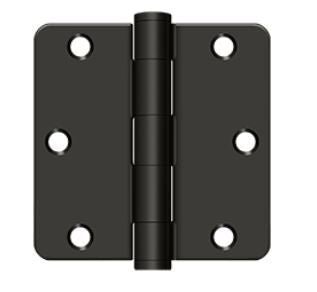 Orca Hardware COM3514-10B plain bearing hinge in oil-rubbed bronze, additional view