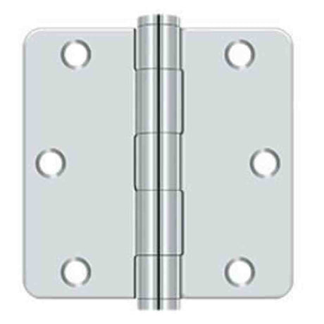 Orca Hardware COM3514-26 bright polished chrome plain bearing hinge