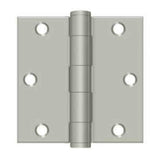 Orca Hardware COM3535-15 satin nickel plain bearing hinge