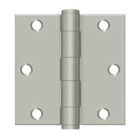 Orca Hardware COM3535-15 satin nickel plain bearing hinge