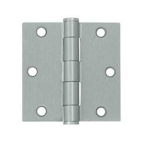 Orca Hardware COM3535-26 bright polished chrome plain bearing hinge