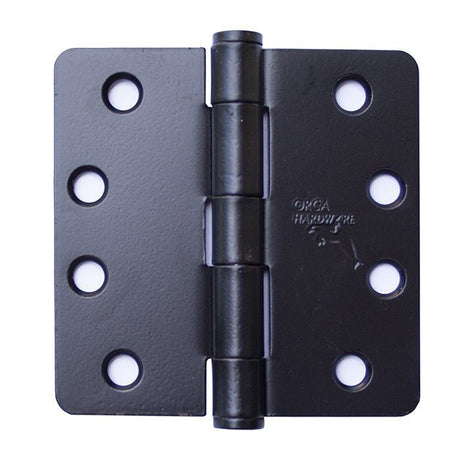 Orca Hardware COM4014-19 black plain bearing hinge