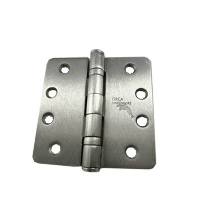 Orca Hardware COM4014BB-26D satin chrome ball bearing hinge