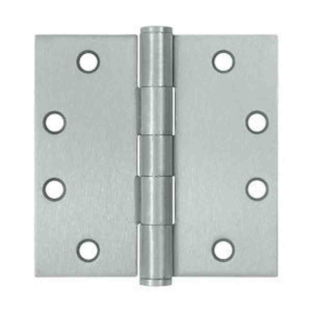 Orca Hardware COM4040-26D satin chrome plain bearing hinge