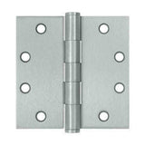 Orca Hardware COM4040-26D satin chrome plain bearing hinge